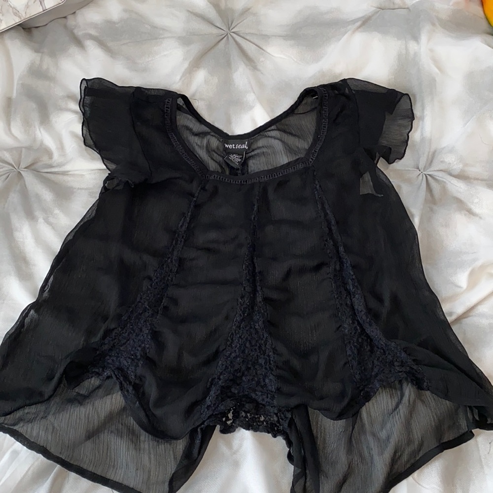 Sheer top